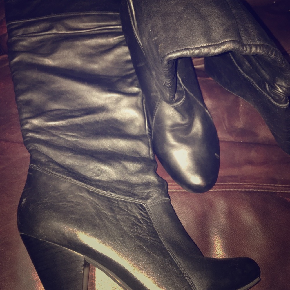 Tall leather Jessica Simpson boots